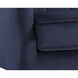 Patrice Abbington Navy Lounge Chair